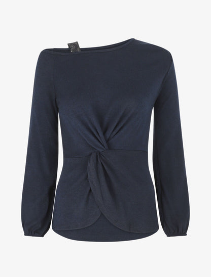 Pull fin croisé à l&