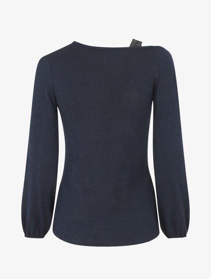Pull fin croisé à l&