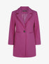 Manteau droit mi-long - Violine - 4