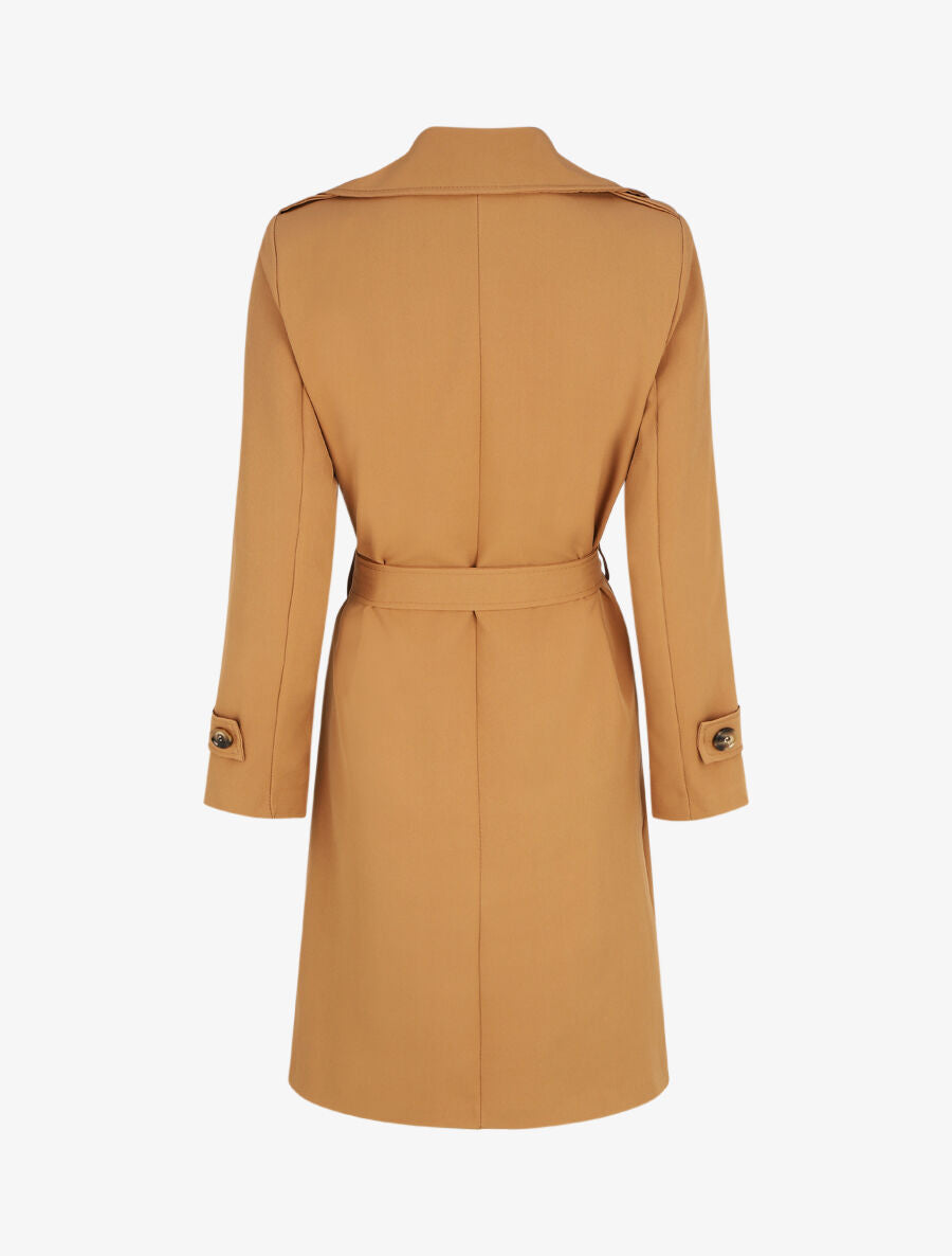 Trench uni coupe oversize - Camel - 2