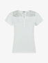 Top fluide en dentelle - Blanc - 1