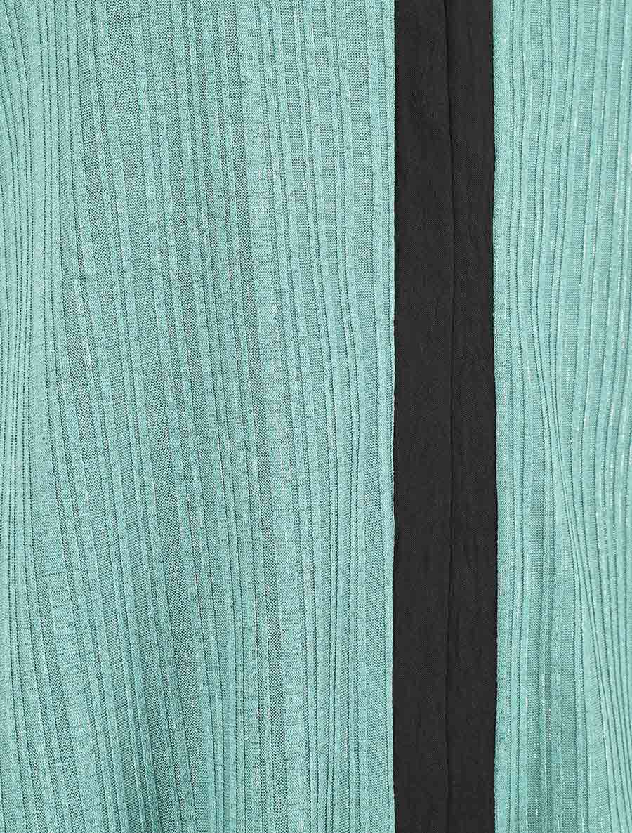 Top sans manches droit irisé - Bleu clair - 3
