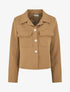 Blazer boutonné à poches - Camel - 1