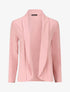 Blazer uni coupe droite - Vieux rose - 4