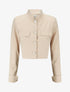Veste courte boutonnée - Beige - 1