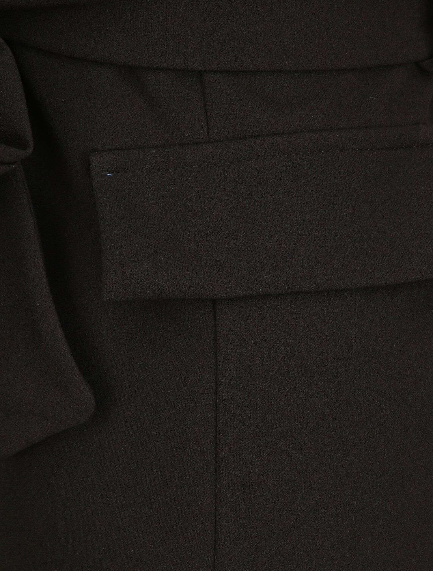 Veste unie cintrée - Noir - 3