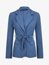 Veste unie cintrée - Bleu - 4