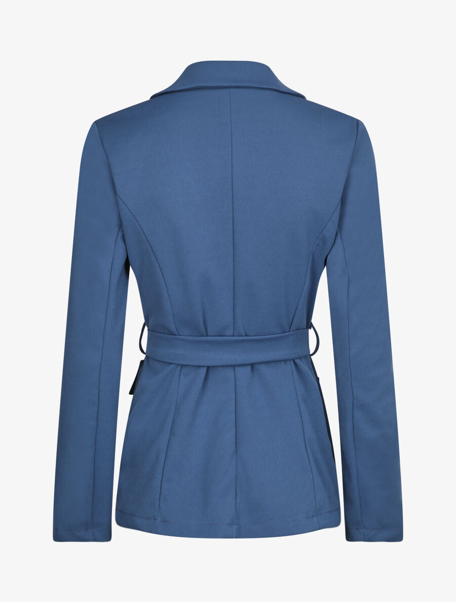 Veste unie cintrée - Bleu - 2
