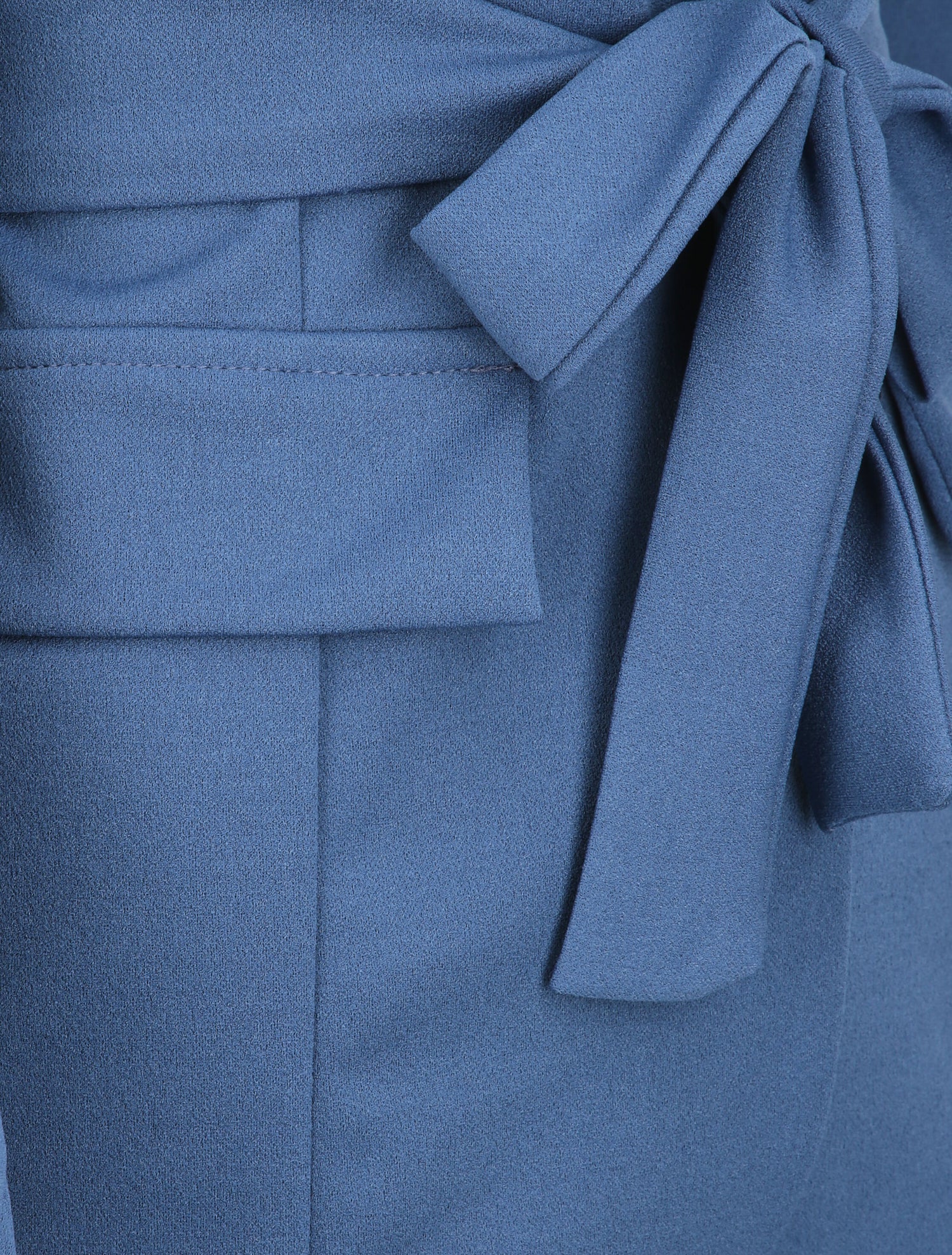 Veste unie cintrée - Bleu - 3