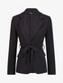 Veste unie cintrée - Marine - 1