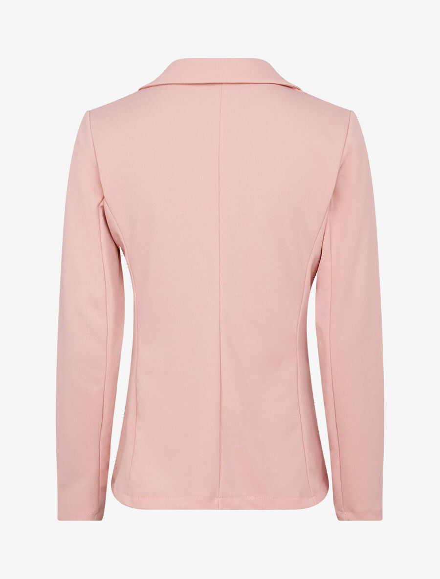 Blazer ajusté uni - Rose pâle - 2