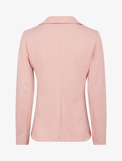 Blazer ajusté uni - Rose pâle - 2