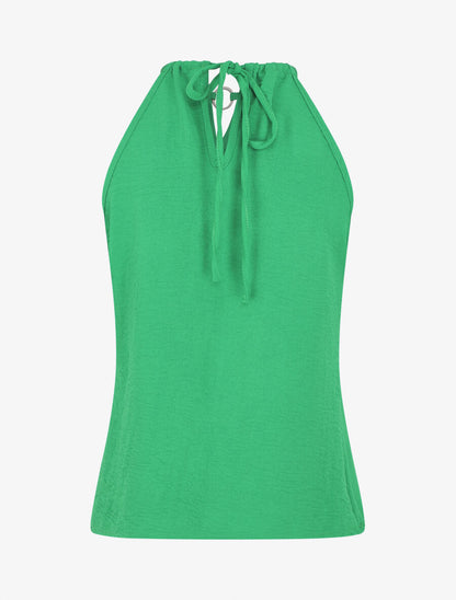 Top droit sans manches col américain - Vert - 2