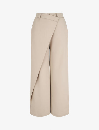 Pantalon ample trompe l&