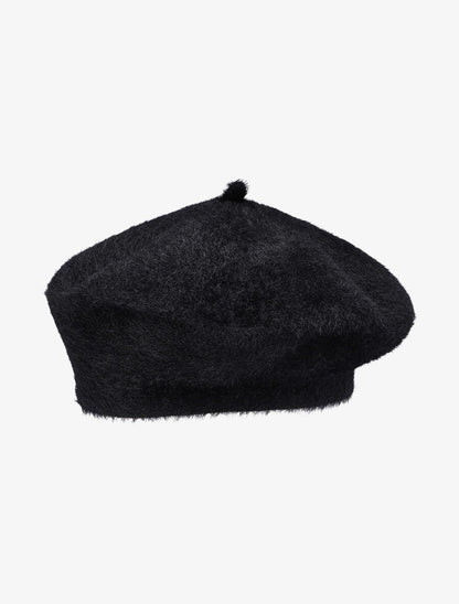 Béret duveteux - Noir - 2