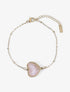 Bracelet coeur orné d&