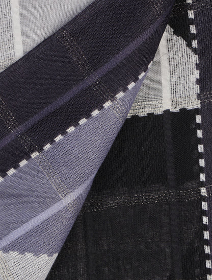 Foulard irisé imprimé graphique - Gris - 3