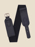 Ceinture stretch à petite boucle métallique - Noir - 1