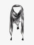 Foulard irisé à carreaux - Noir - 4