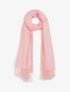 Echarpe en laine mélangée - Rose - 4