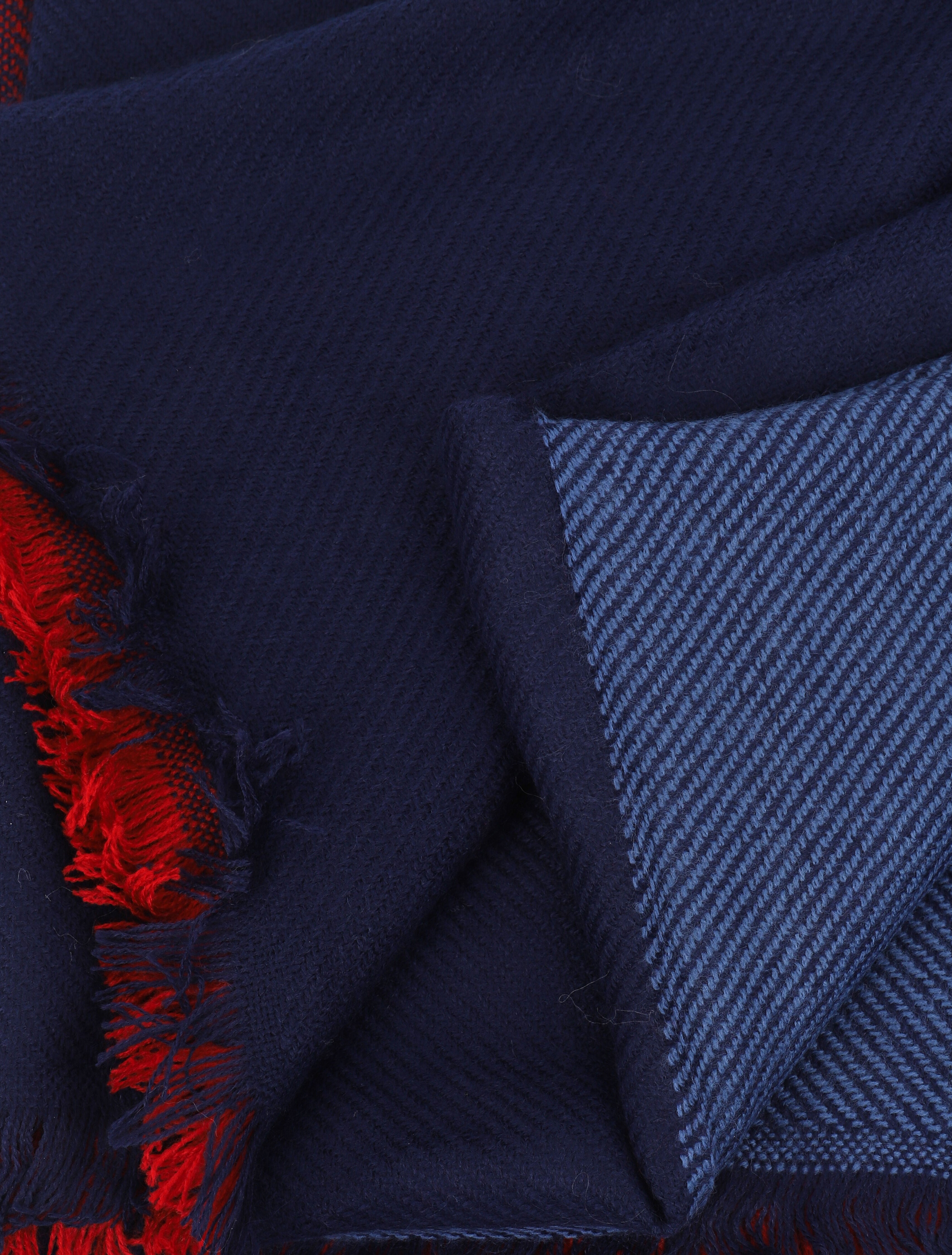 Foulard color block - Bleu marine - 3