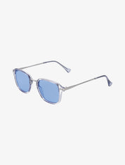 Lunettes de soleil carrées - Bleu - 1