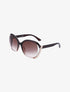 Lunettes de soleil rondes oversize - Rose - 1
