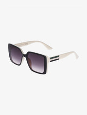 Lunettes de soleil carrés - Beige - 1