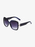 Lunettes de soleil rondes oversize - Bleu - 3