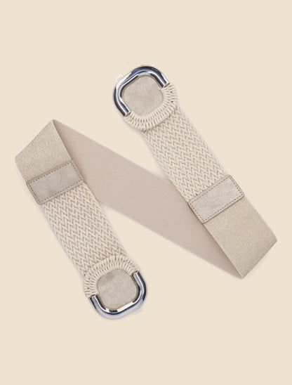 Ceinture macramé à boucle - Or - 3