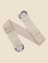 Ceinture macramé à boucle - Or - 3