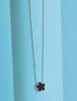 Collier à fleur - Noir - 1