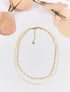 Collier en maille à double rangées - Or - 1