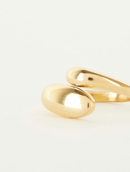 Bague croisée - Or - 3