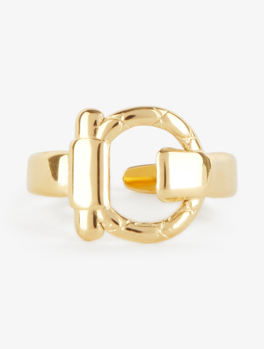 Bague boucle ajustable - Or - 3