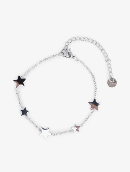 Bracelet à charms étoiles - Argent - 2