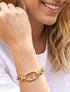 Bracelet en chaîne épaisse style marin - Or - 1