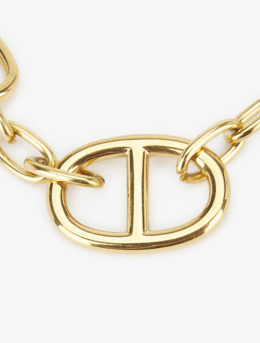 Bracelet en chaîne épaisse style marin - Or - 3