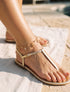 Chaîne de cheville à étoiles ornées de zircons - Or - 1