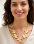 Collier grandes fleurs - Or - 1