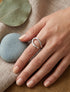 Bague effet torsadé - Argent - 1