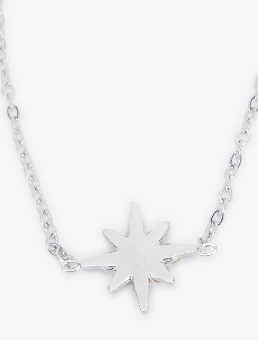Bracelet étoile du nord ornée de zircons blancs - Argent - 3