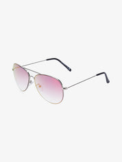 Lunettes de soleil aviateur - Rouge - 1