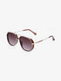 Lunettes de soleil aviateur - Marron - 1