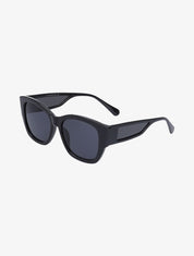 Lunettes cat eye à branches épaisses - Noir - 2