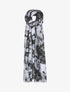 Foulard à imprimé tie and dye - Gris foncé - 3