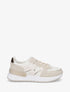 Baskets en toile et simili - Beige - 1