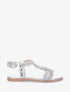 Nu-pieds torsadés à strass - Argent - 5