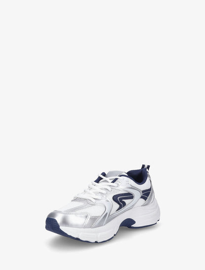 Running en tissu et simili - Marine - 3