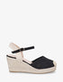Espadrilles hautes en maille - Noir - 1